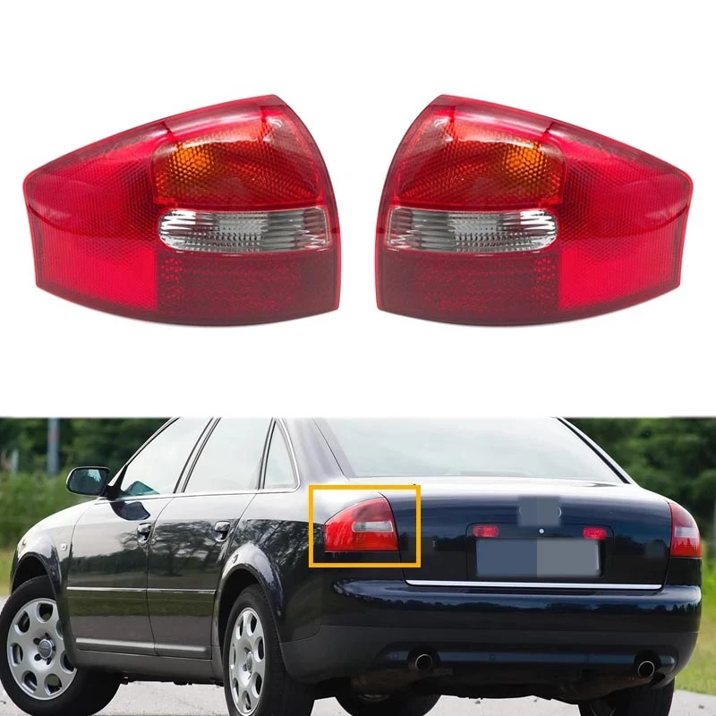 Car Side Rear Tail Lights Stop Lamp Brake Light For  A6 C5 Saloon/Sedan 2003 Brake Stop Lamp