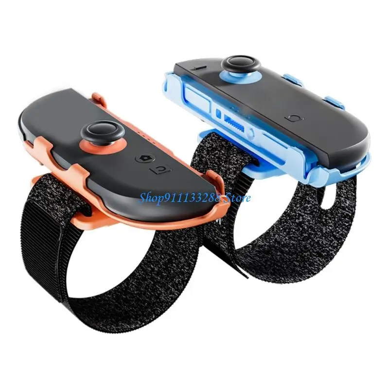 G88D 1 زوج معصم قابل للتعديل للبالغين المراهقين حزام معصم معصم NS2 مرنة معصم التنفس مرنة #2