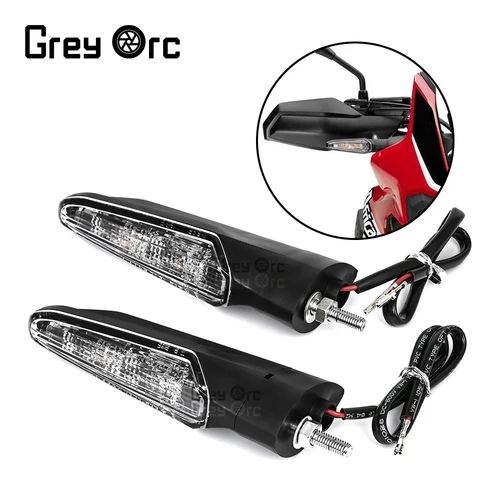 Señal de giro LED trasera delantera para motocicleta HONDA CRF1000L Africa Twin 2015 2016 2017 luz indicadora intermitente 2 colores