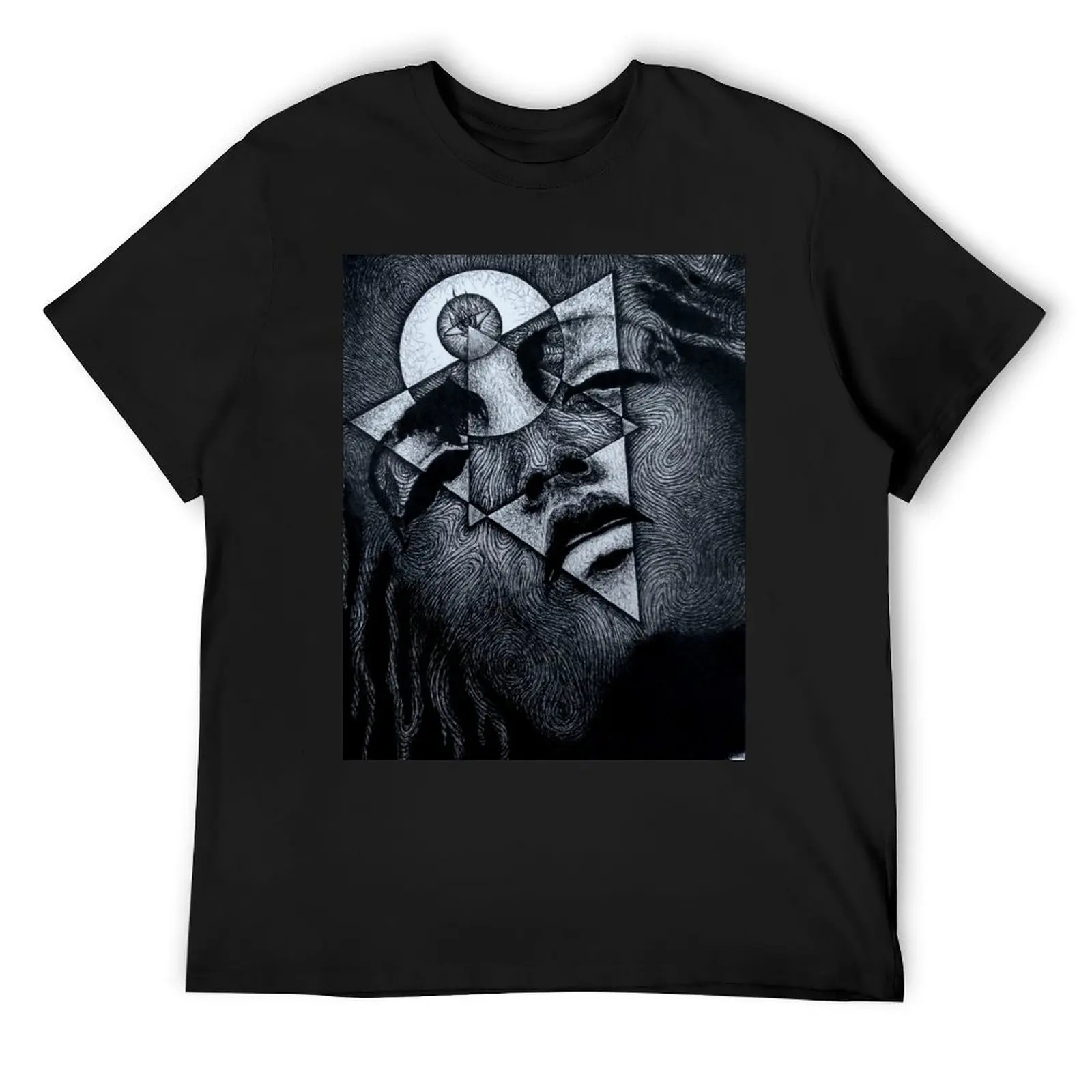 

Last Embers - Ink Drawing by Frank Heiler T-Shirt
