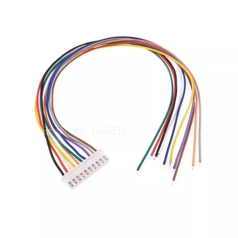 10PCS 2/3/4/5/6~12Pin Pitch Male Female Plug Socket JST XH2.54 XH 2.54mm 10cm/15cm/20cm Wire Length 26AWG Wire Cable Connector