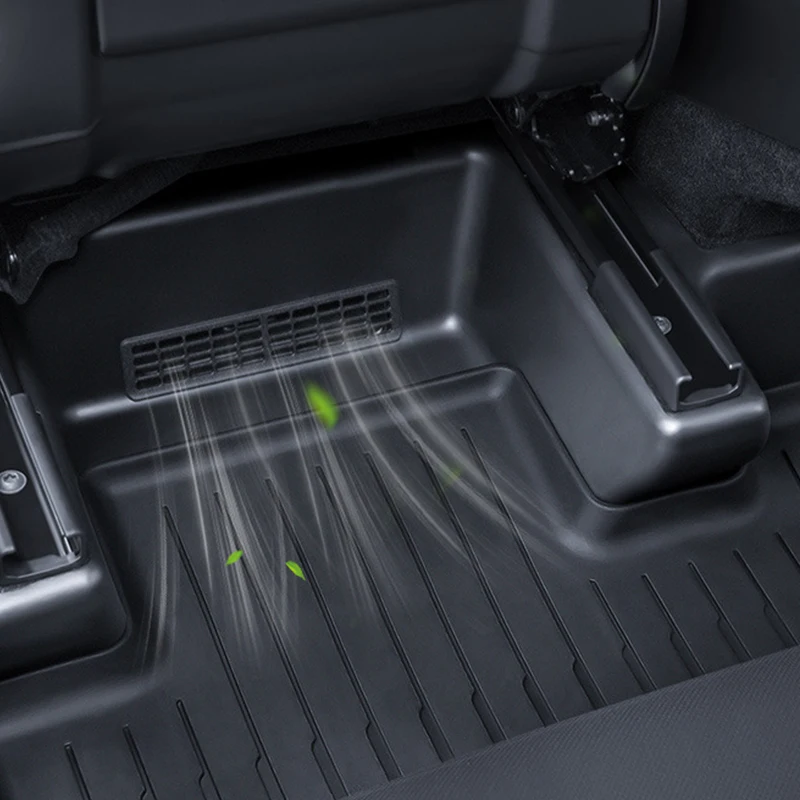 Für Tesla Model Y Juniper 2026 2025 Zubehör TPE Unterbodenschutz Anti-Kick Anti-Schmutz-Pad für Tesla Model Y Juniper – Detail 6