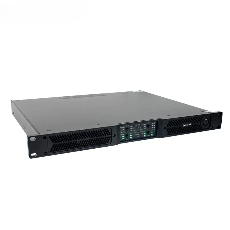 

D4-1500 4 Channel 1500w Power Amplifier: Class D, 2Ω Stable, And Wide Voltage Range