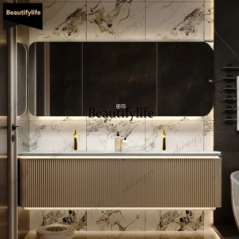 

Q181 Big Organizer Bathroom Cabinet Waterproof Modern Space Saver Mirror Bathroom Cabinet Storage Vanity Bad Schrank Home Furnit
