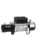 Electric winch 12v off-road vehicle self-help car winch electric hoist 24v small car crane.