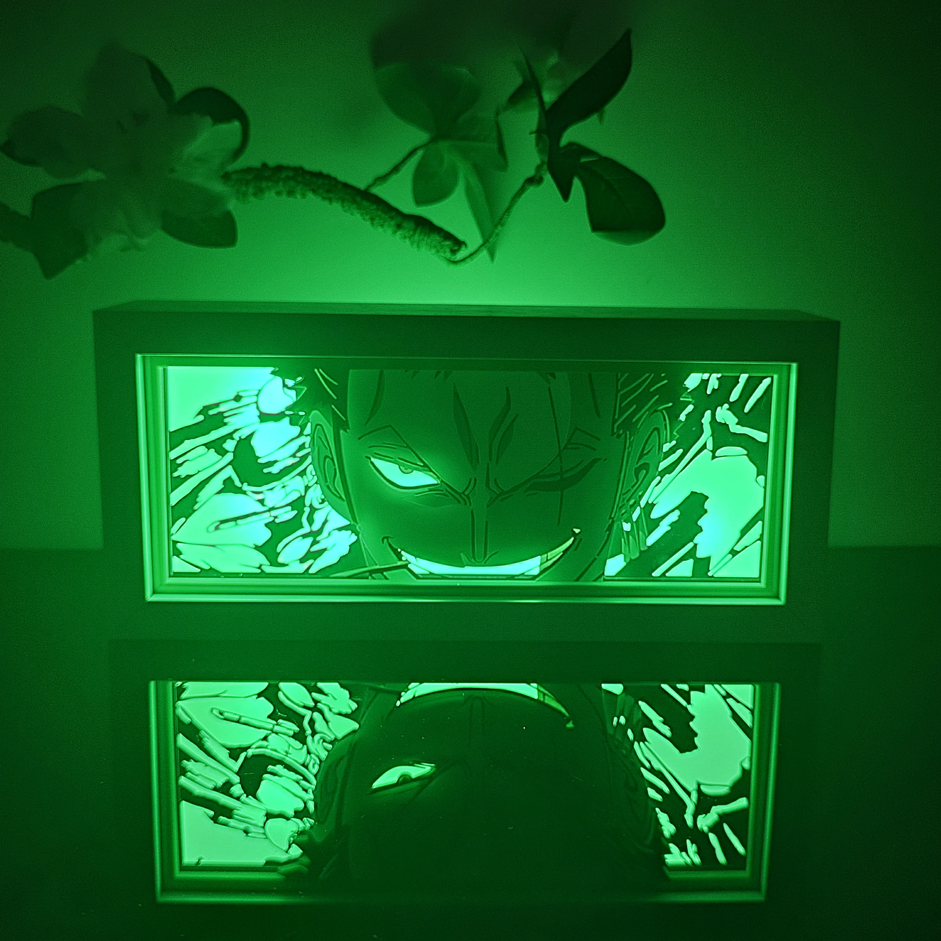 Anime Serie Farbe Papier-Cut Licht Fernbedienung Farbe Atmosphäre Party Dekoration Nachtlicht