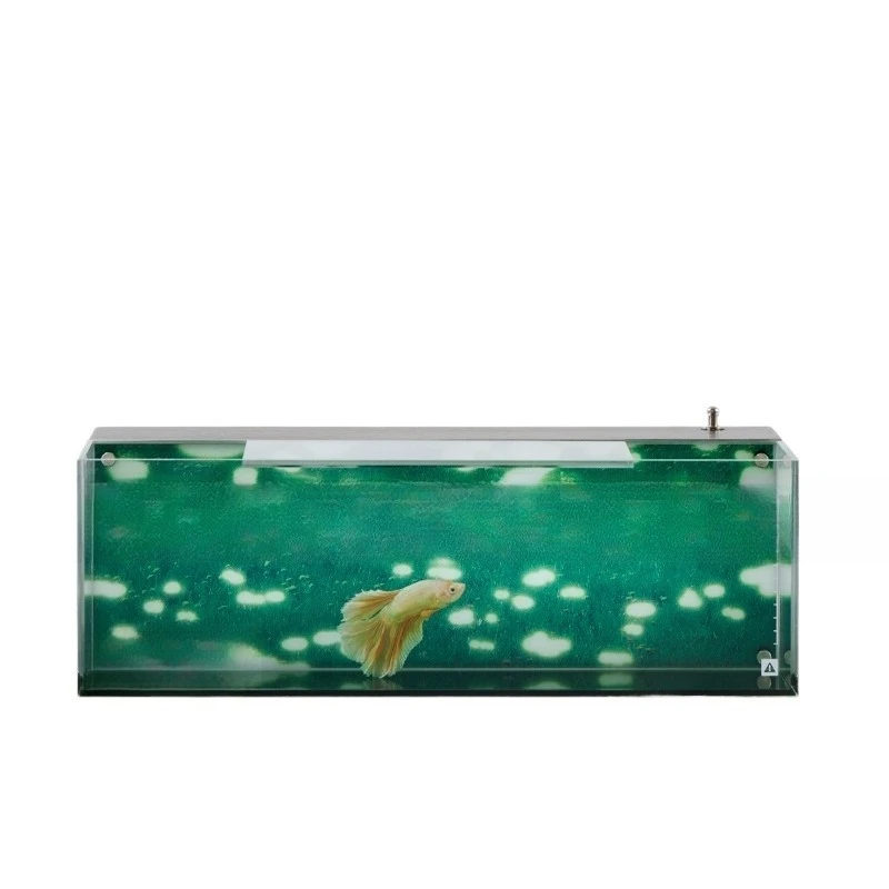 

Grass floating water tank table lamp ornament atmosphere night light fish tank