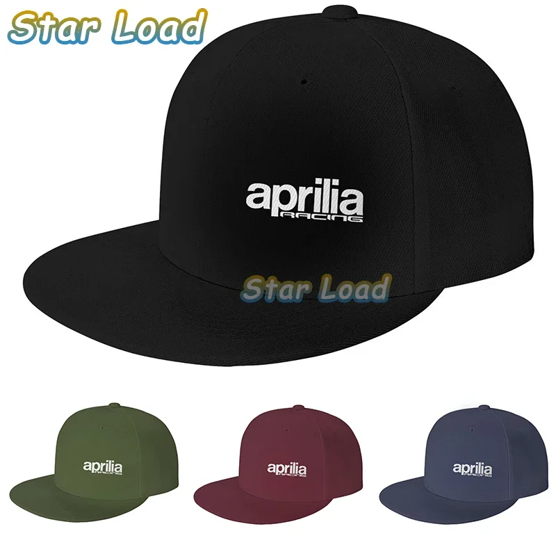 Aprilia Motorcycle Baseball Cap Hat Black Printed Mens Sport Hip Hop Sun Summer Casquette Snapback Solid Color Boys Bonnet