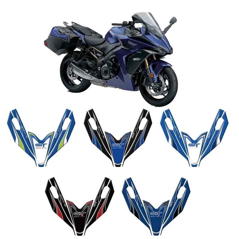 For Suzuki GSX-S1000GT 2022 - 2023 Motorcycle Front Fairing Paint Protector Kit 3D Gel Protection Decal Sticker  Acsessories