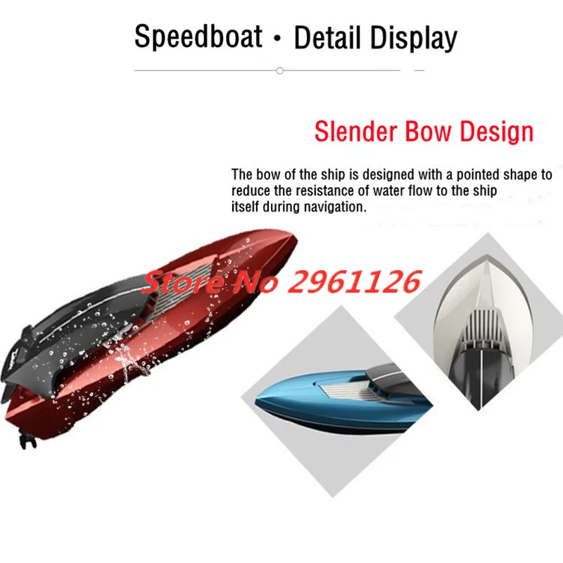 

Mini Portable Waterproof Protection Remote Control Sports Boat Model 2.4G Dual Motor Cool Lighting Electric RC Speedboat boat