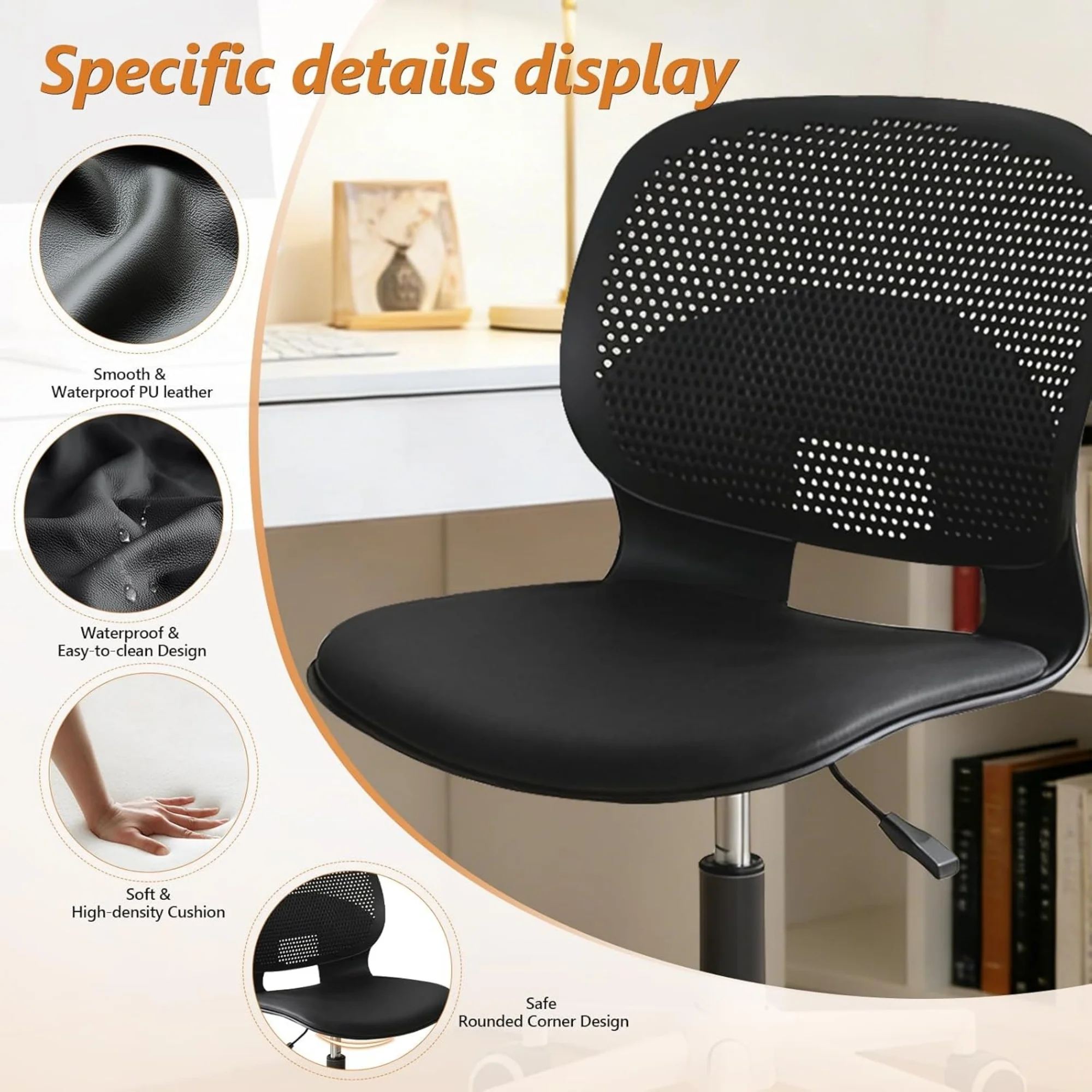 Cadeira de Escritório para Cas - Task Chair Mid Back avaliação e preço