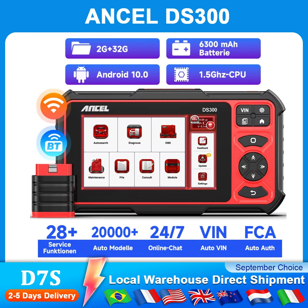 OBD2 Scanner All Sy… - image