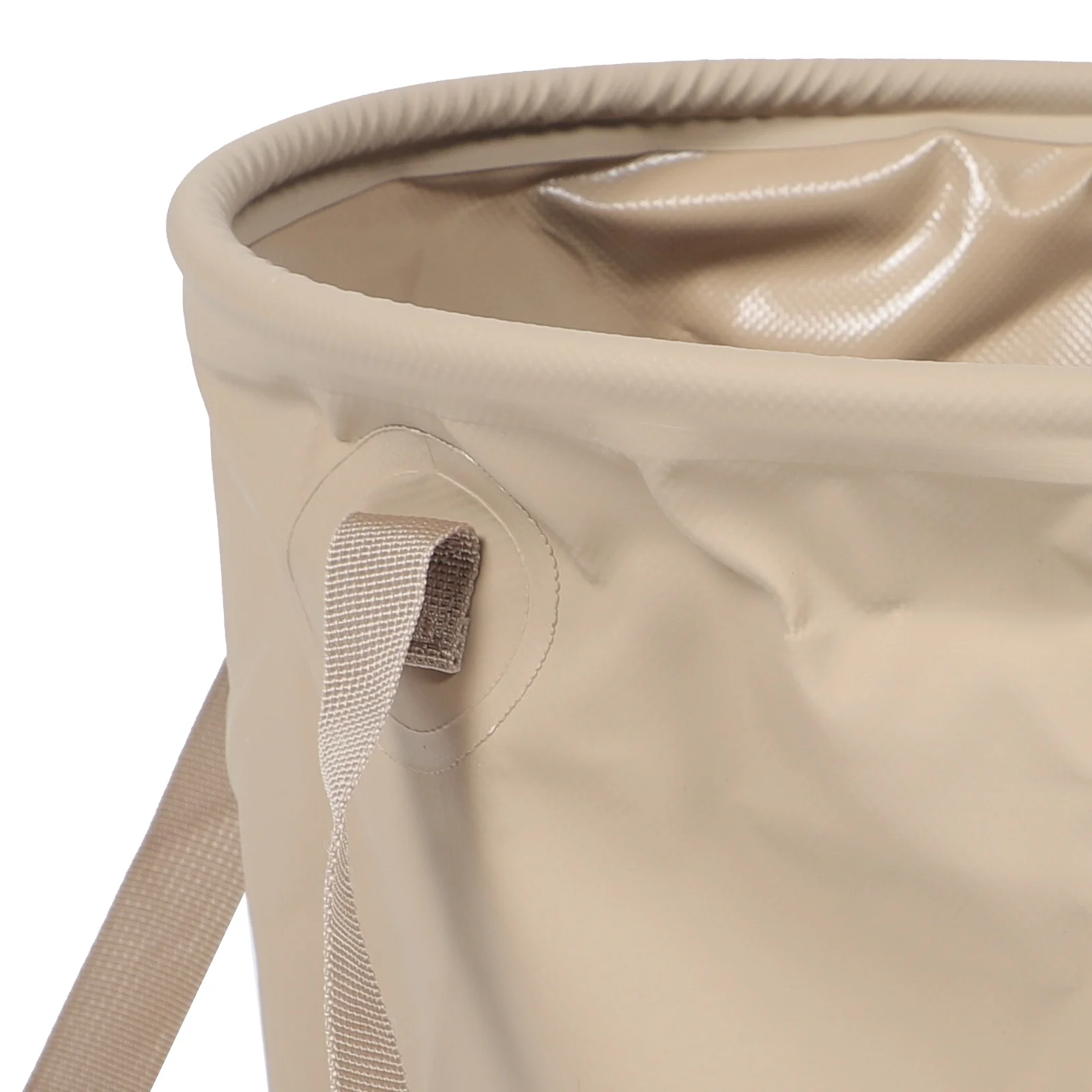 دلو مياه قابل للطي من مادة ممتازة، حوض غسيل محمول للتخييم والصيد، سهل التخزين والنقل #1