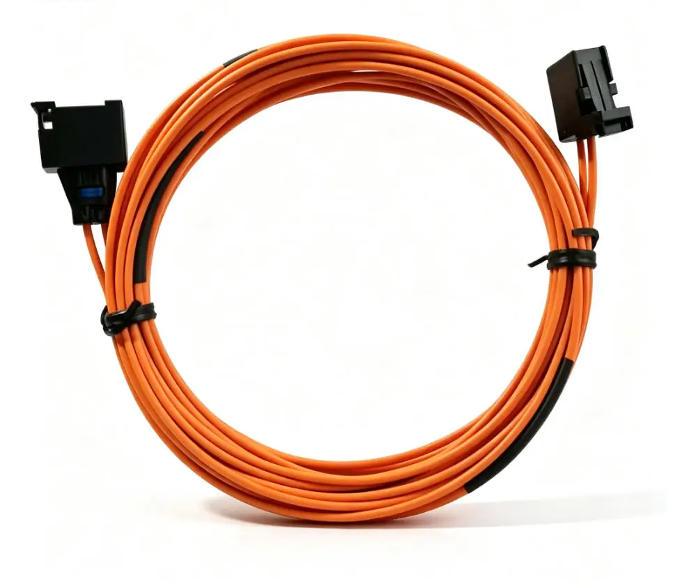 MOST Glasfaserkabel-Steckverbinder, Stecker auf Buchse, für B-M-W, Mercedes, Au-di, AMP, Bluetooth, Auto-GPS, Glasfaserkabel – Detail 3
