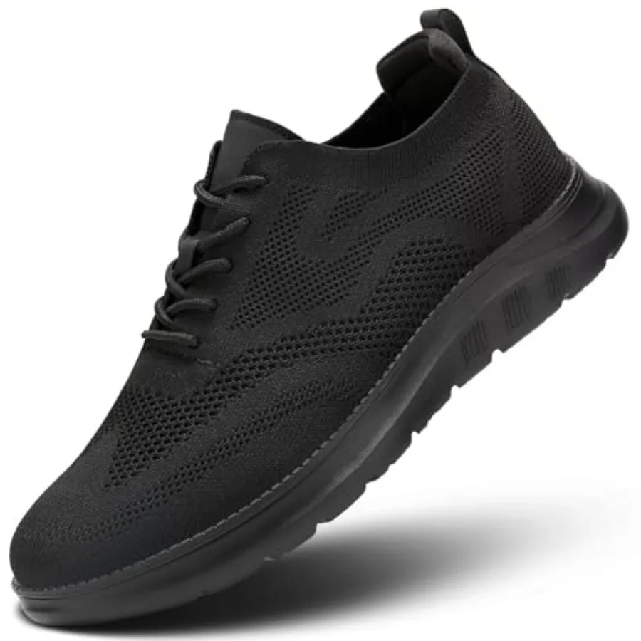 

Mens Casual Dress Oxfords Shoes Fashion Mesh Work Business Walking Sneakers Comfortable Lightweight Soft Sole