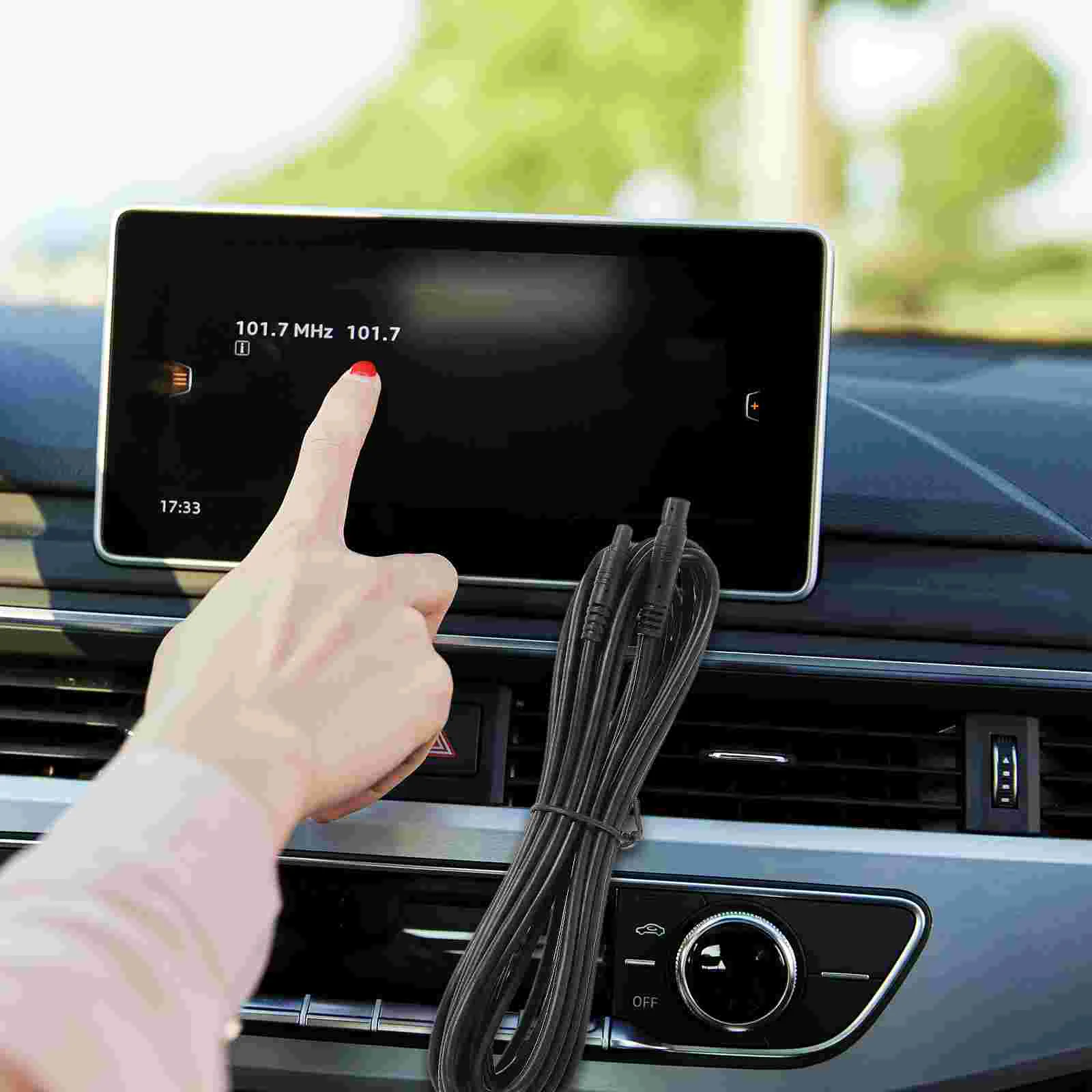 

Reversing Camera Extension Cable 5 Meters Cord for Backup Rear View Cables Cords Rearview Car Dash Mirror