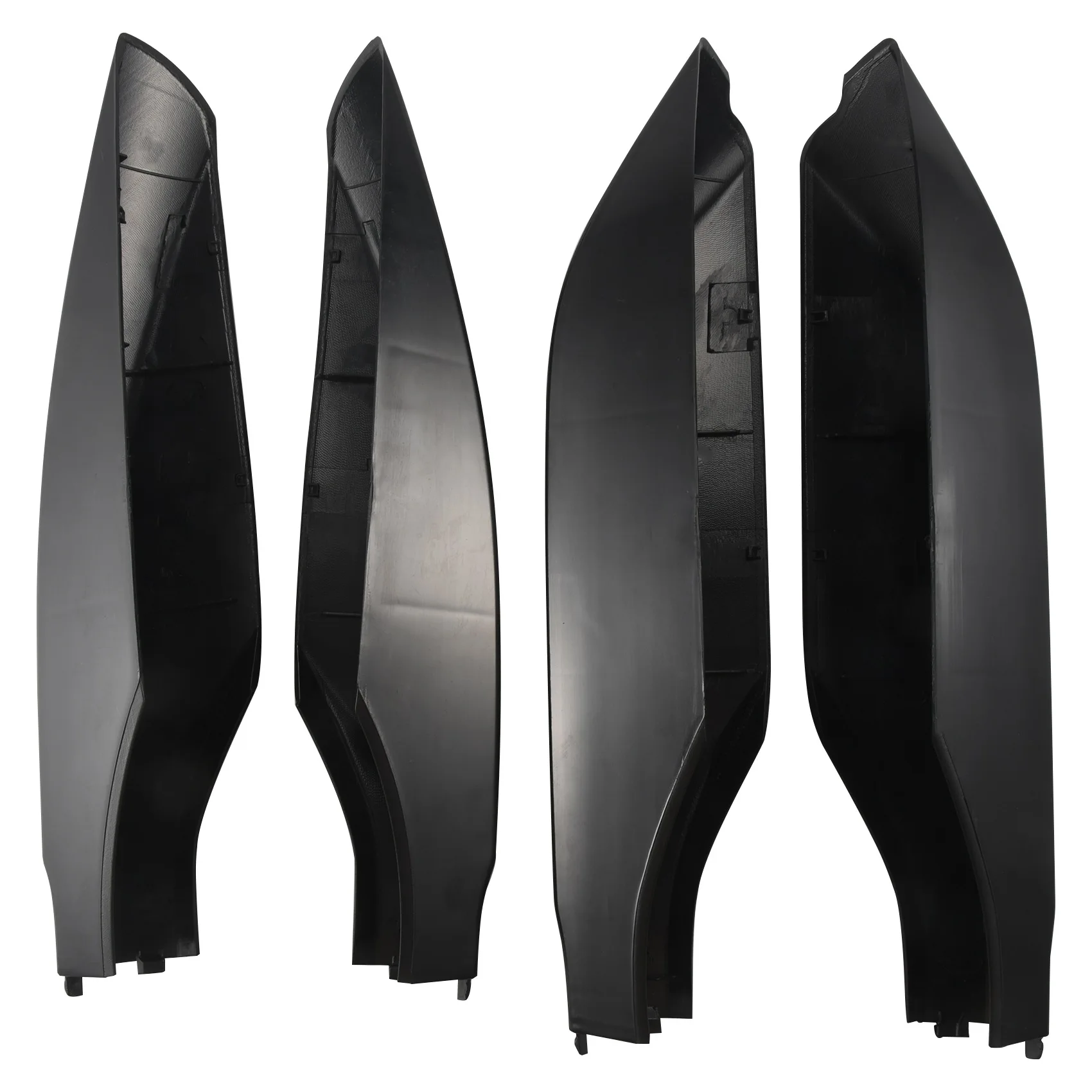 

A77Q-4 шт./компл., черная крышка багажника на крышу автомобиля из АБС-пластика, защита для Toyota Prado FJ150 2010-2019