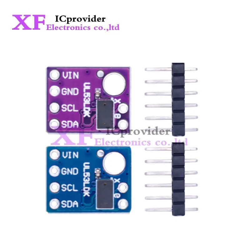 VL53L0X Time-of-Flight (ToF) Ranging Sensor Breakout 940nm GY-VL53L0X V1/V2 Laser Distance Module I2C IIC GY-530 ICprovider