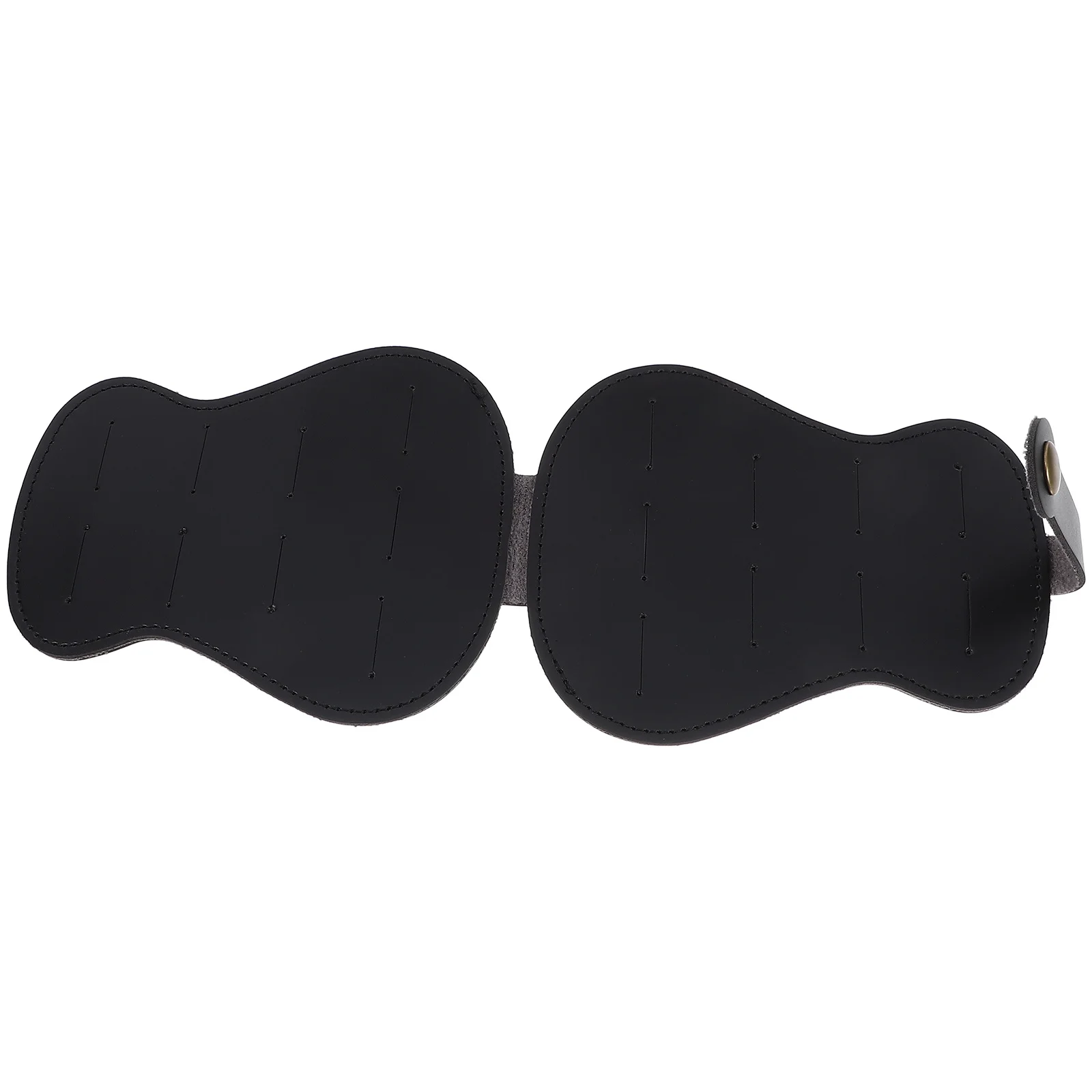 Foldable 18-Slot Guitar Picks Bag PU Portable Plectrum Holder Case Guitar Pick Storage Organizer Pick Bag Ukulele Picks Case