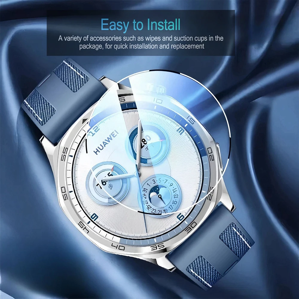 Защитная пленка из закаленного стекла для Huawei Watch GT5/5 Pro 46 мм 42 мм 41 мм, аксессуары, защитная пленка для экрана Huawei Watch GT4