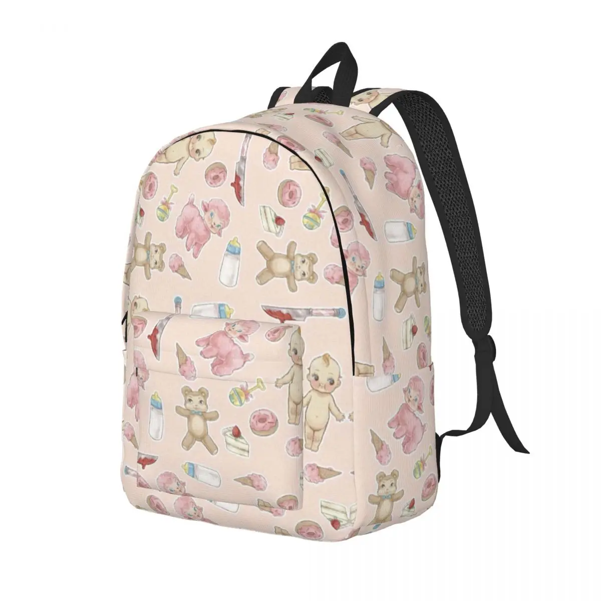 Melanie Martinez Portals New Fashionable Pattern School Bag Print Lightweight Backpack 15.7in 17.7in