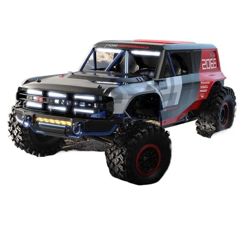 

Радиоуправляемый внедорожный краулер Mjx Hyper RC 1:8 H8P Ford Bronco, бесщеточный, 4WD, для бездорожья, с передними и задними осями из алюминиевого сплава, кузов из поликарбоната, FOC 3S