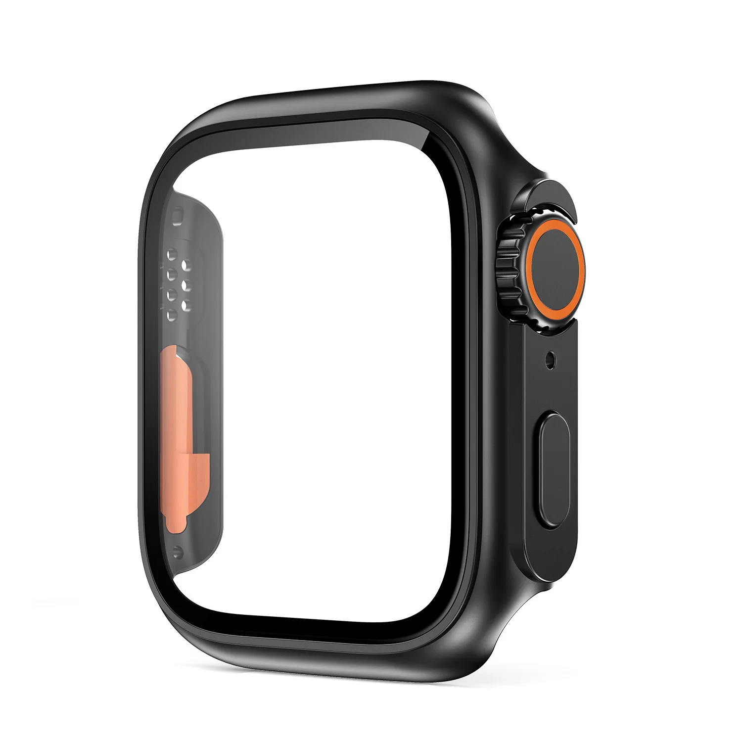 Funda protectora de reloj PC con cubierta de pantalla, funda protectora de reloj para Apple Iwatch Series