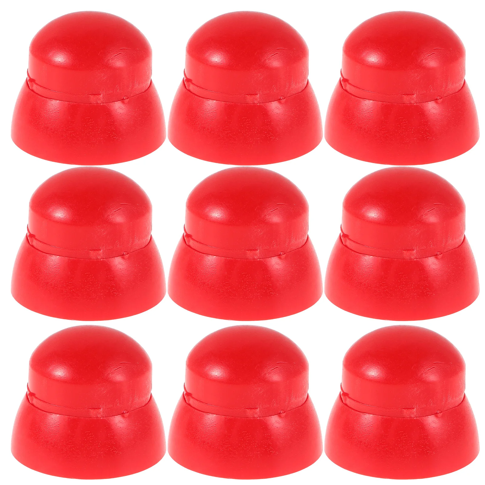 

50Pcs Screw Protection Covers M10 Plastic Safety Bolt Caps for Playground Equipment Child Friendly Guards Uv Resistant