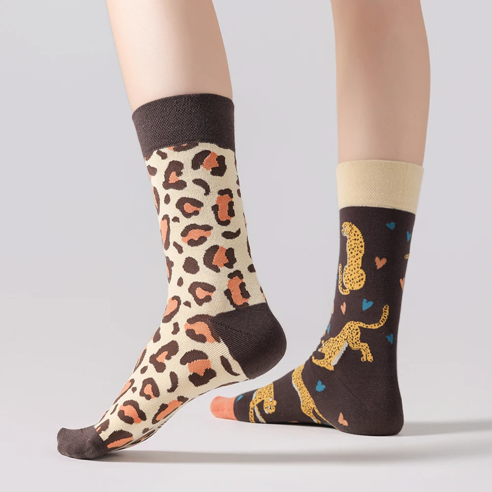1 Paar Herren- und Damensocken, Original AB Tide Socken, bunte Socken, Blumen, Früchte, Süßigkeiten, Baumwollsocken, Geschenke für den täglichen Gebrauch, für Freunde und Treffen