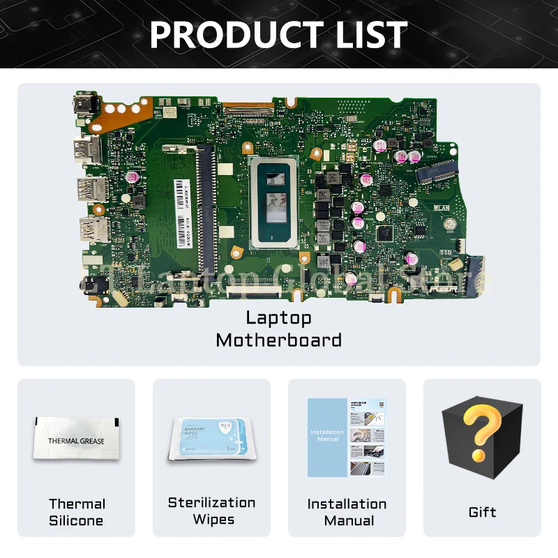 ASUS X1503ZA X1403ZA X1502ZA X1603ZA X1402ZA X1602ZA VivoBook X1603 X1603ZB X1603ZC X1603ZD X1603ZAR X1703ZA 메인보드