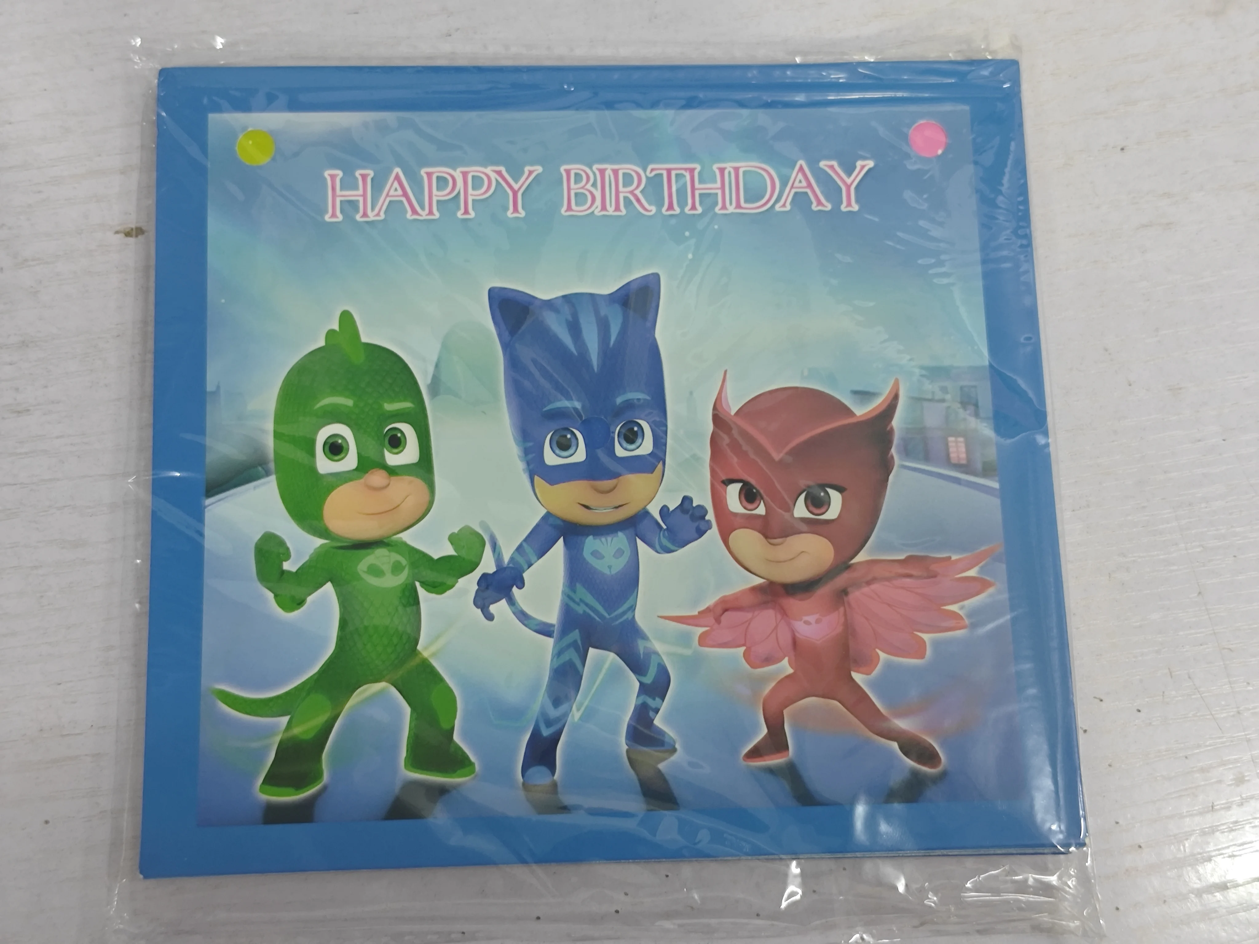 PJ Masks Birthday Party Decoration Banner PJ Mask Pennant Pulling Hanging Garland Flag Party Decor Kids Favor Party Supplies ﻿