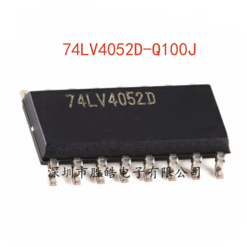 (10PCS)  NEW  74LV4052D-Q100J  74LV4052D   4-Channel Analog Multiplexer  Multiplexer  SOIC-16  74LV4052D  Integrated Circuit