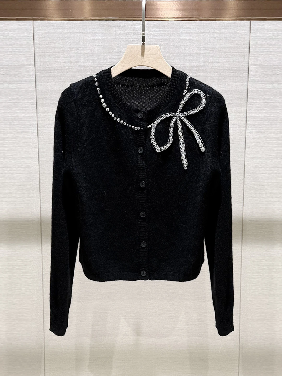 

Вязаный кардиган Ele Bla с одной пуговицей и узлом, приталенный, женский, для повседневной носки, стильный...