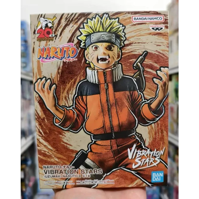 

In Stock Original BANPRESTO NARUTO VIBRATION STARS Naruto Uzumaki 14cm PVC Anime Figure Toy Gift Ornament