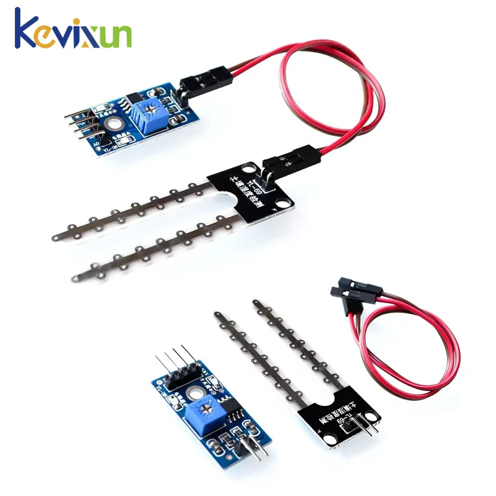 

5/10pcs LM393 Soil Moisture Hygrometer Detection Humidity Sensor Module Development Board DIY Robot Smart Car for arduino