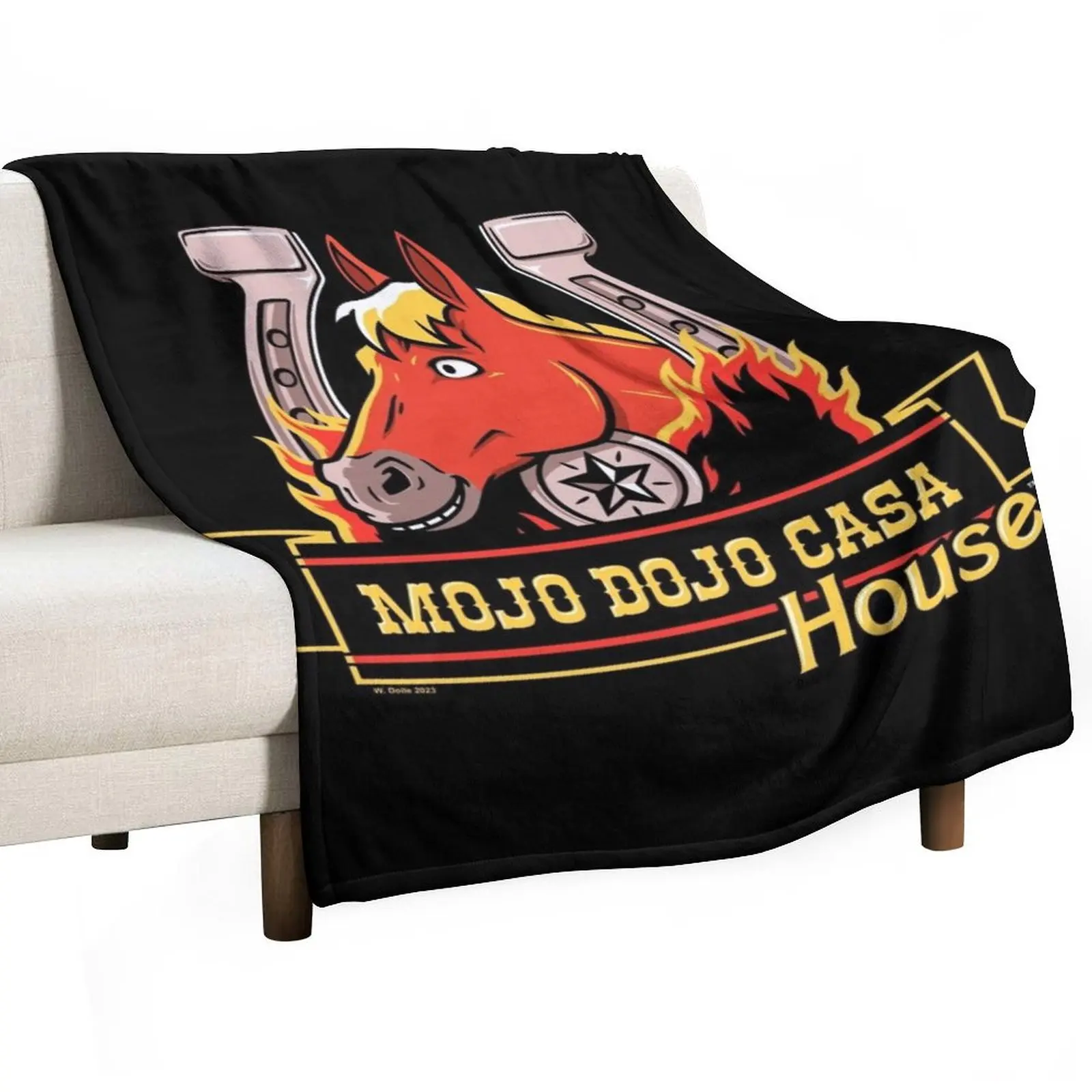 Mojo Dojo Casa House Throw Blanket blankets ands for babies bed plaid Blankets