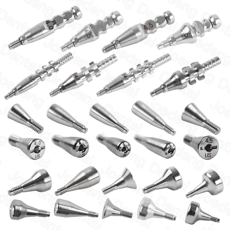 

1piece/pack Open Tray Rod Closed Multiunit Transfer Analog Titanium Base for Dentium