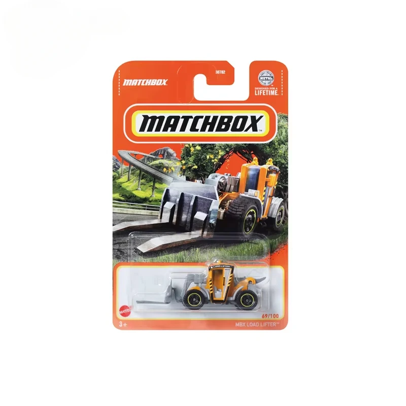 Matchbox-brinquedo de fósforos para meninos, feito de metal, 1: 64, 1: 64, fundido, MBX, load lifter, coleção, presente de aniversário