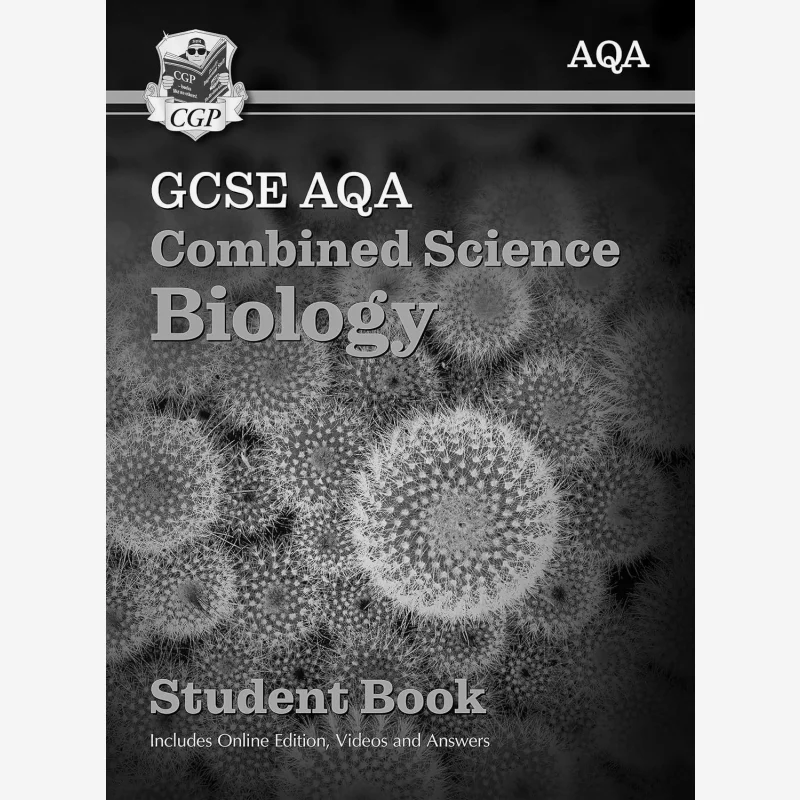 

Новая комбинированная студенческая книга AQA для научной биологии GCSE включает онлайн-издание для видео и ответов CGP TEAM 9781782946380