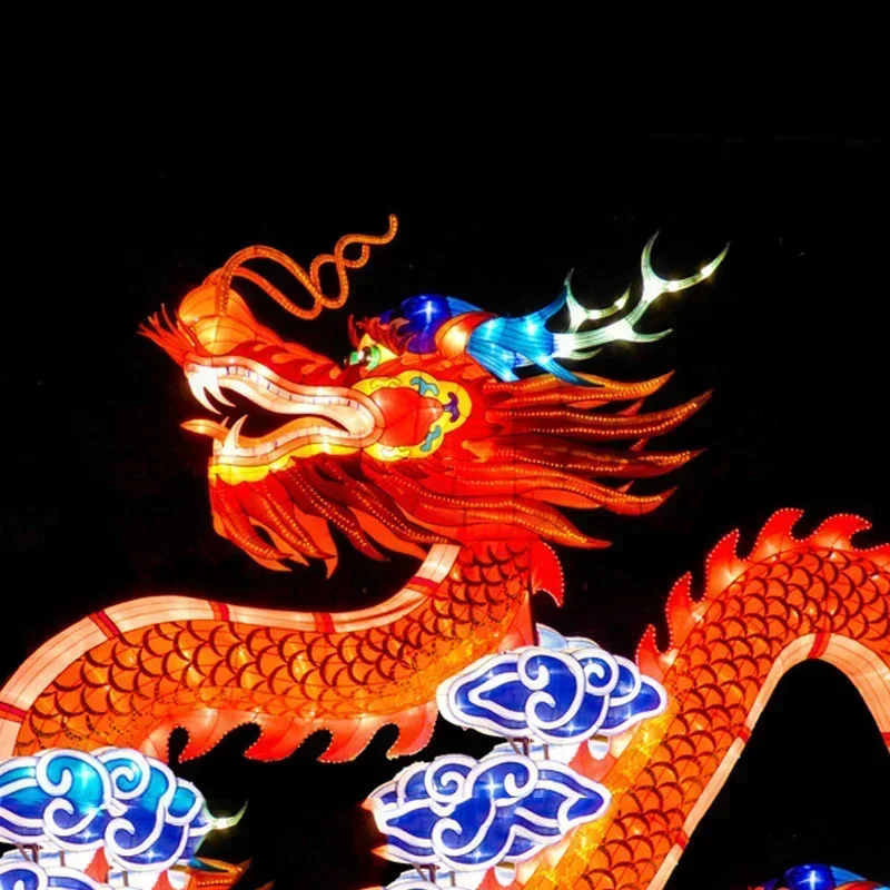 

JN-FL-RT99 new year lantern festival chinese dragon head