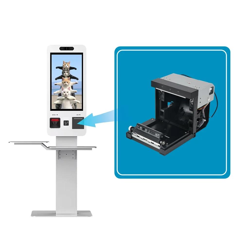 Masung 80mm Thermal Printer with USB and RS232 Auto Cutter for 58mm/80mm Receipt Printing Used for Kiosk Receipt Printer