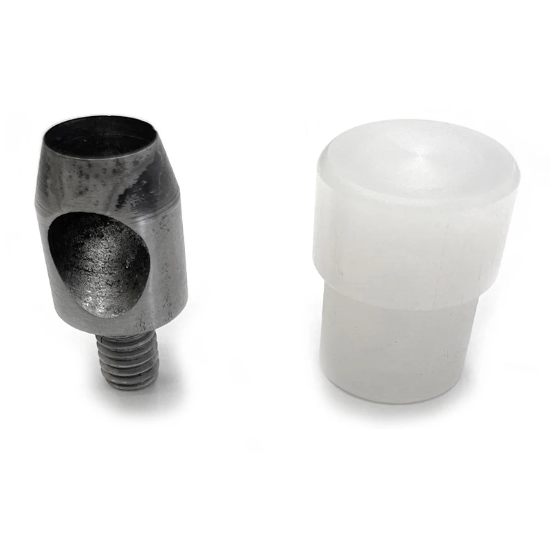 Drilling Eyelets Die Punching Mold 2 /2.5/3/4/5/6/7/8/9/10/11/12 mm Rivet Button Pressure Machine Punching Dedicated Tool