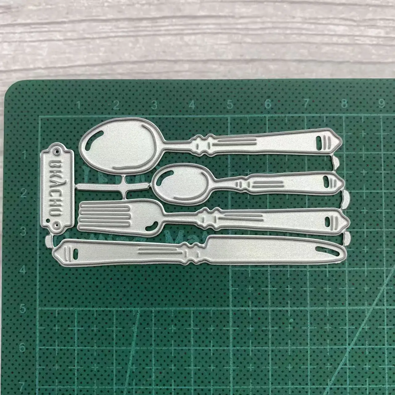 Vintage Besteck Metall-Stanzformen für DIY Scrapbooking Karten Bastelarbeiten – Detail 6