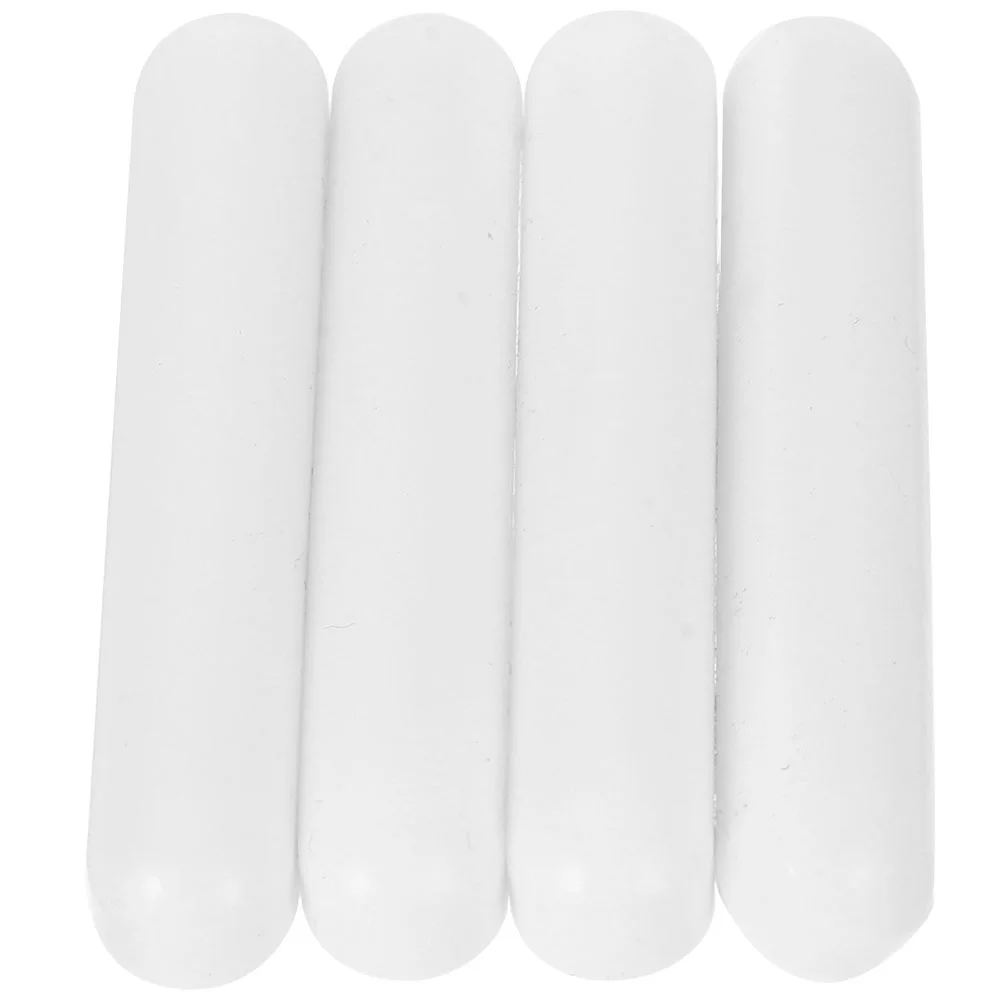 4 pcs Magnetic Stirrer Bar Magnetic Mixer Stirrer Laboratory Magnetic Stir Bar PTFE Stirring Bars