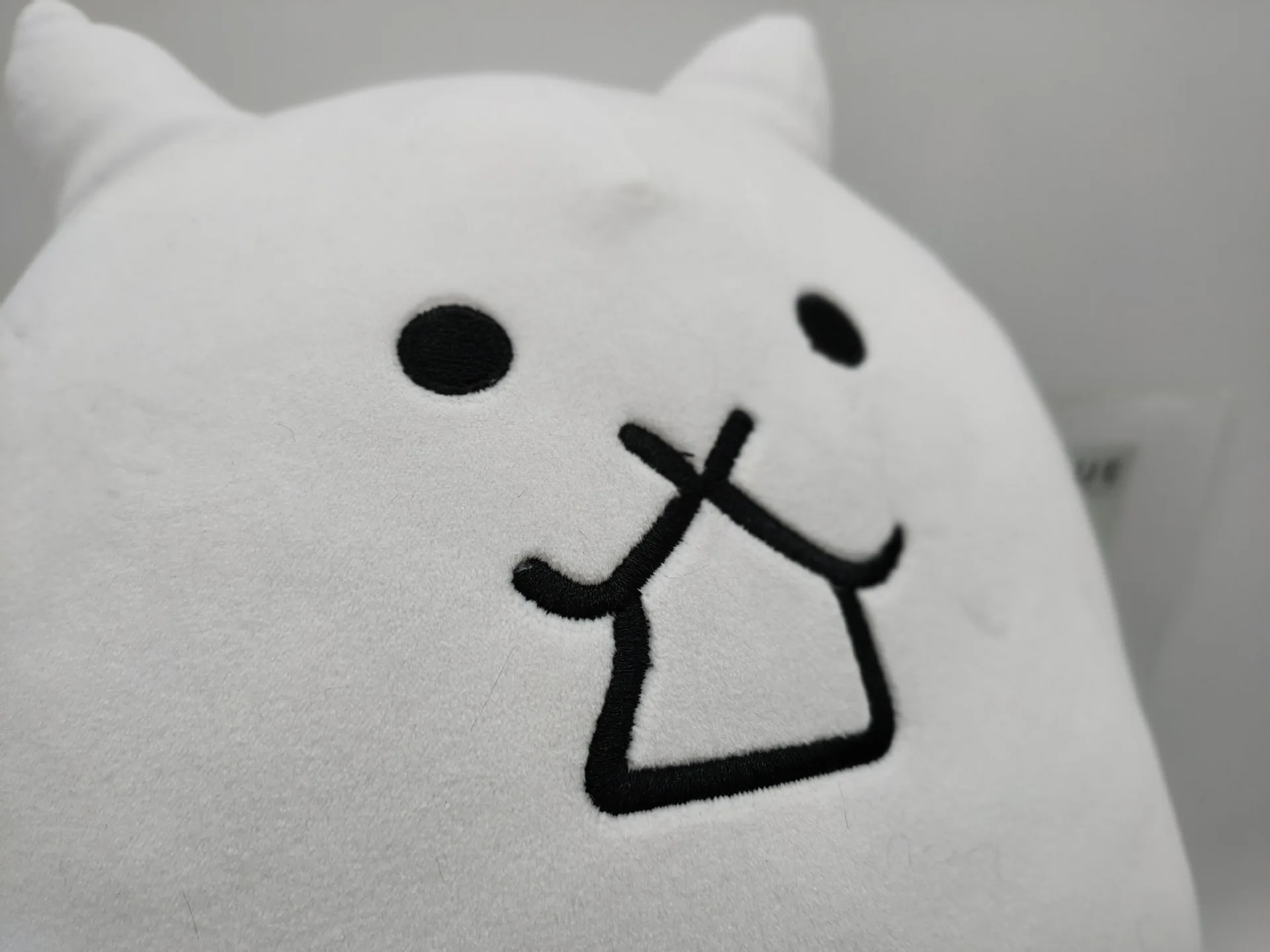 배틀 고양이 봉제 인형, 네코 인형, 부드러운 동물, 귀여운 만화, 어린이 생일 선물, 집 장식, 39cm