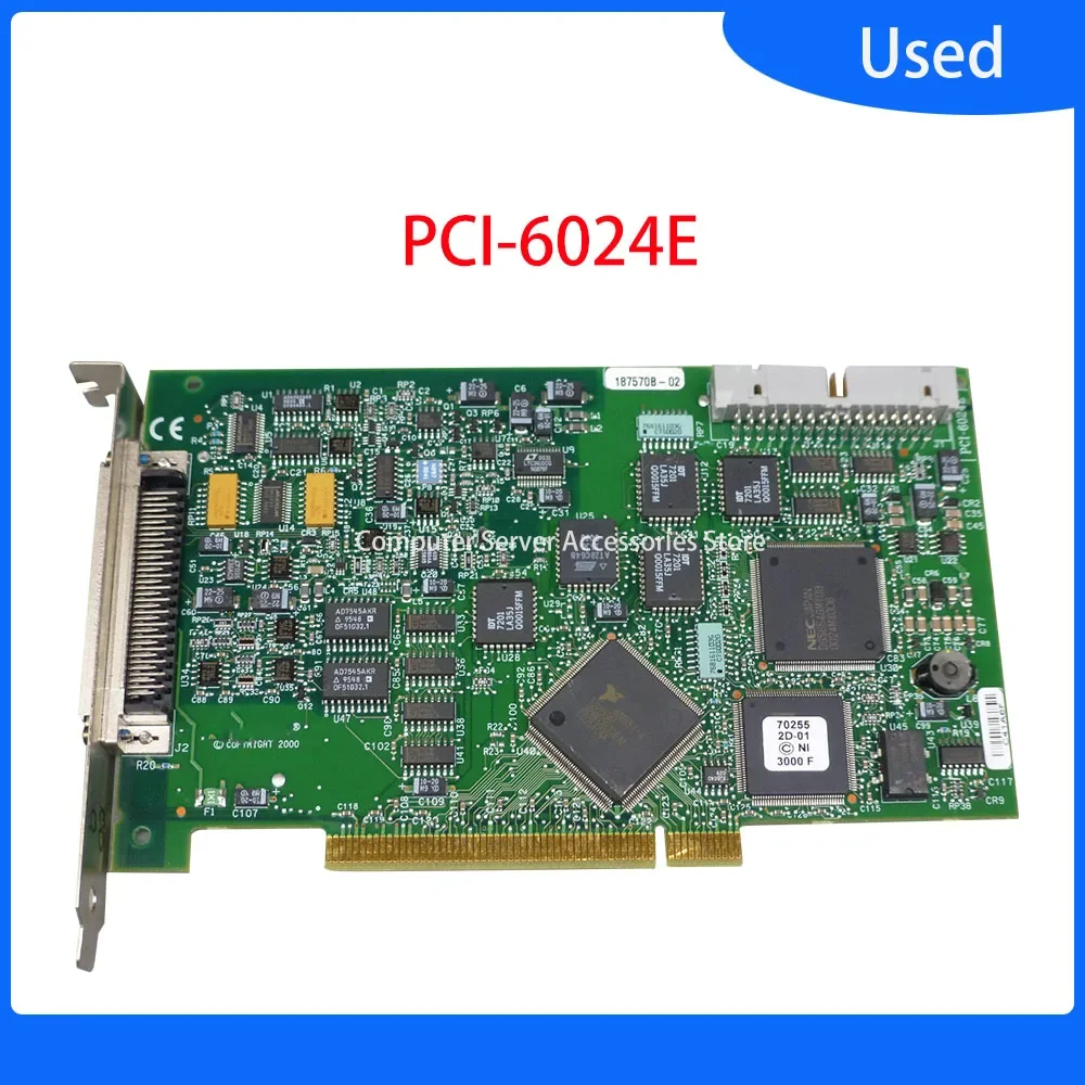 Original PCI-6024E DAQ Card, Analog Input, Multifunction Data Acquisition Card