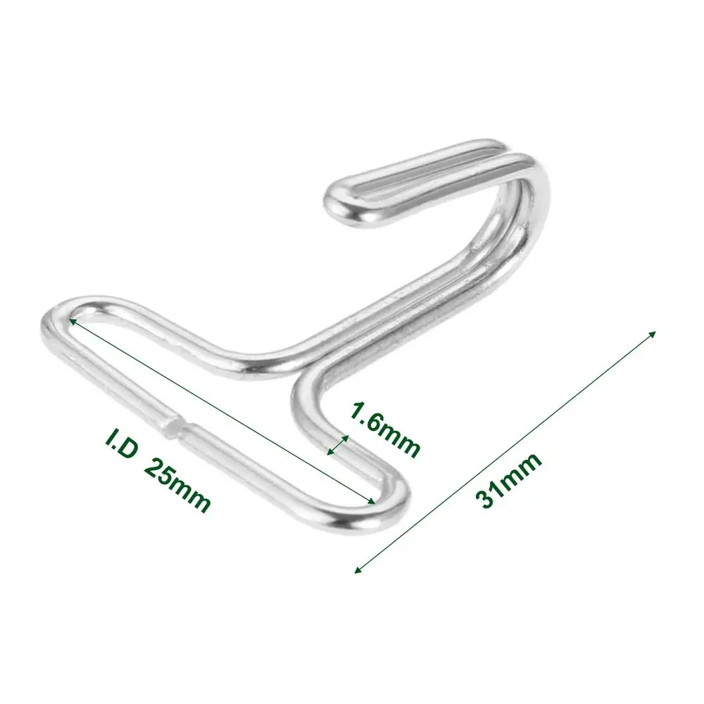 Multi-purpose For Hanging Triangle Straps Fastener Shower Curtain Car Seat Cushion Hook Auto Parts Hanging Buckles S Hooks