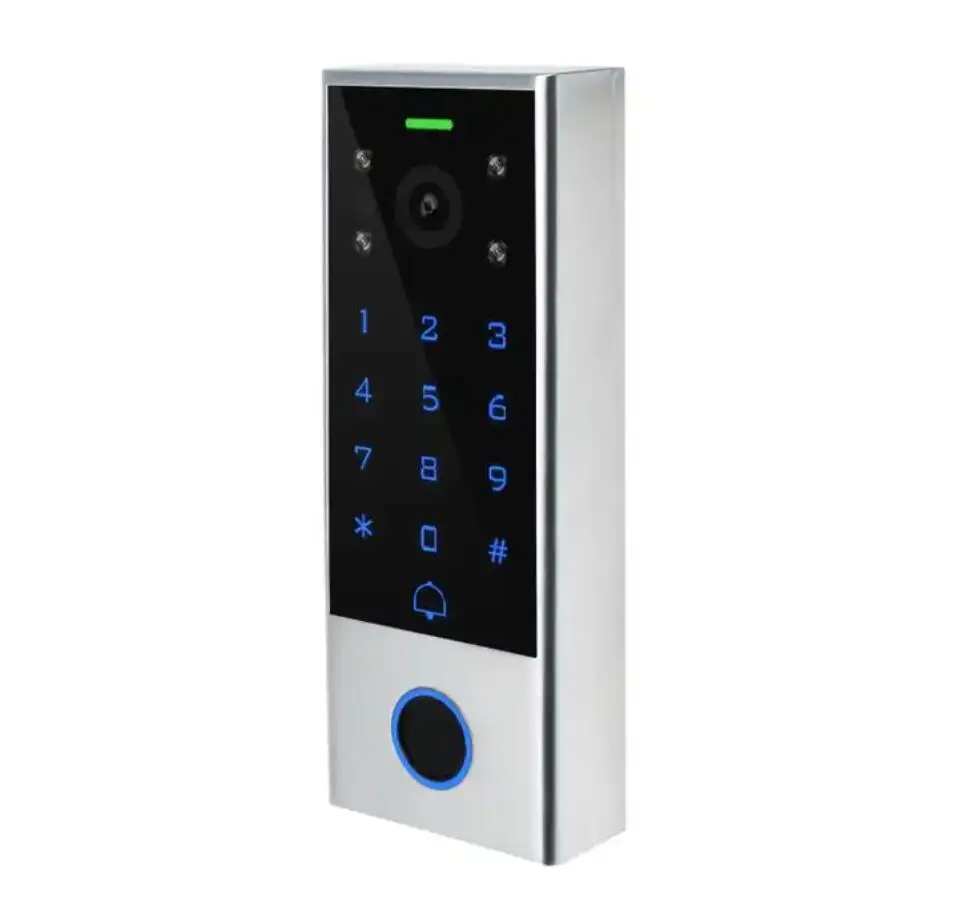 IP65 Weatherproof Tuya Two Ways Intercom Access Control Wired Color Video Door Phone / Video Door Bell intercom for Villa