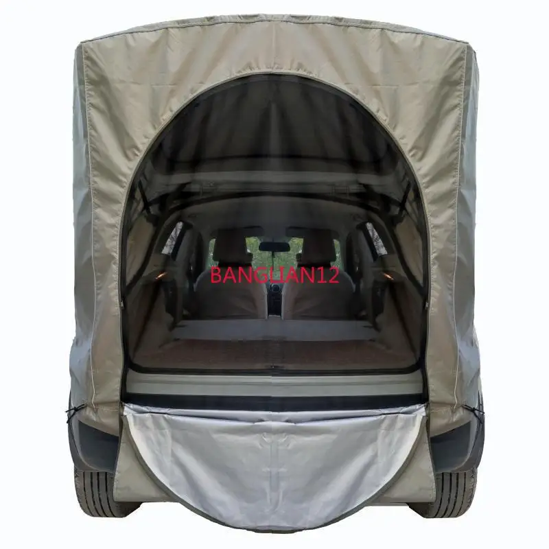 Techo de tienda de campaña para coche de turismo autónomo, versión sencilla, impermeable, para acampar al aire libre y proteger del rocío