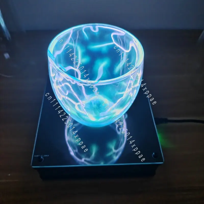 Xenon Cup Neon  Air Lighting  Coil Plasma Inert Gas Cup Cool Induction Luminescent Cup